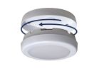 Westek BL-PCCT-W3 Adjustable Puck Light, AA Battery, LED Lamp, 80 Lumens, 3000, 4000, 5000 K Color Temp, White, 3/CD White