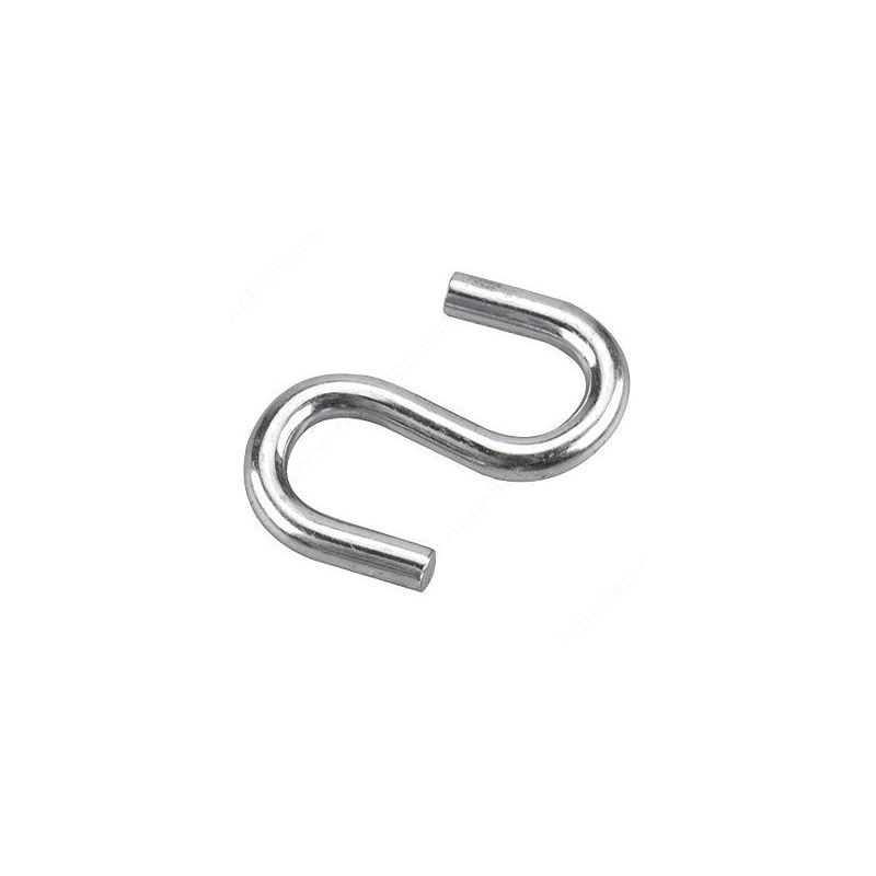 Onward 276SSBC S-Hook, 154 lb Working Load, 4.3 mm Dia Wire, Stainless Steel