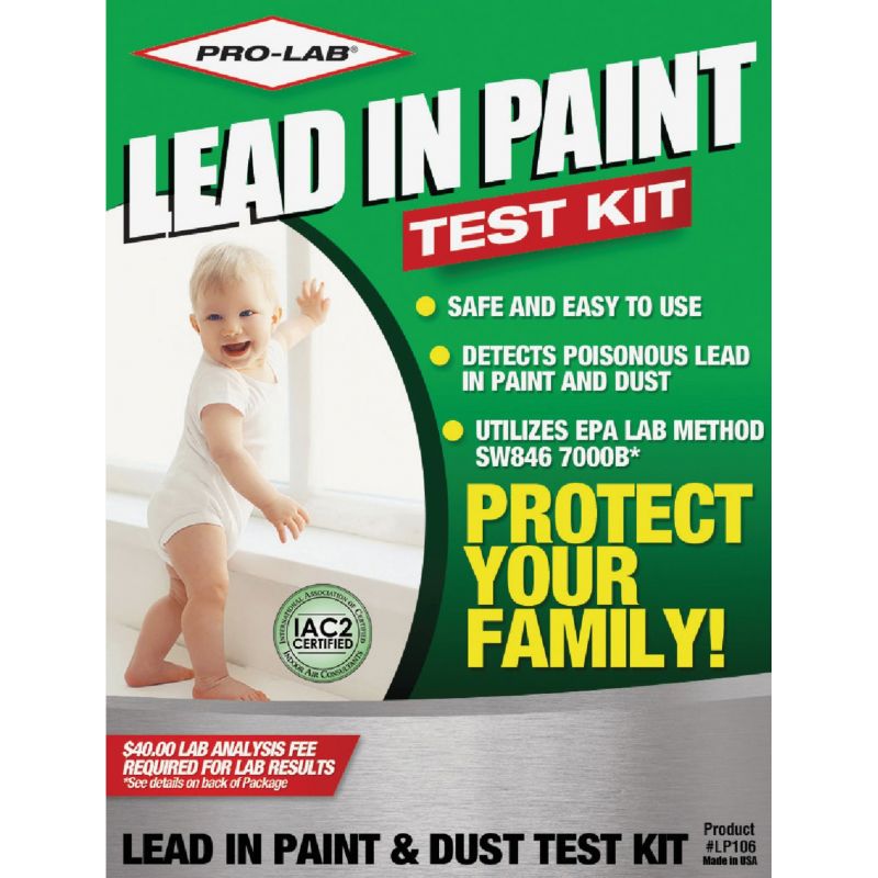 Pro Lab Lead Test Kit For Paint And Dust