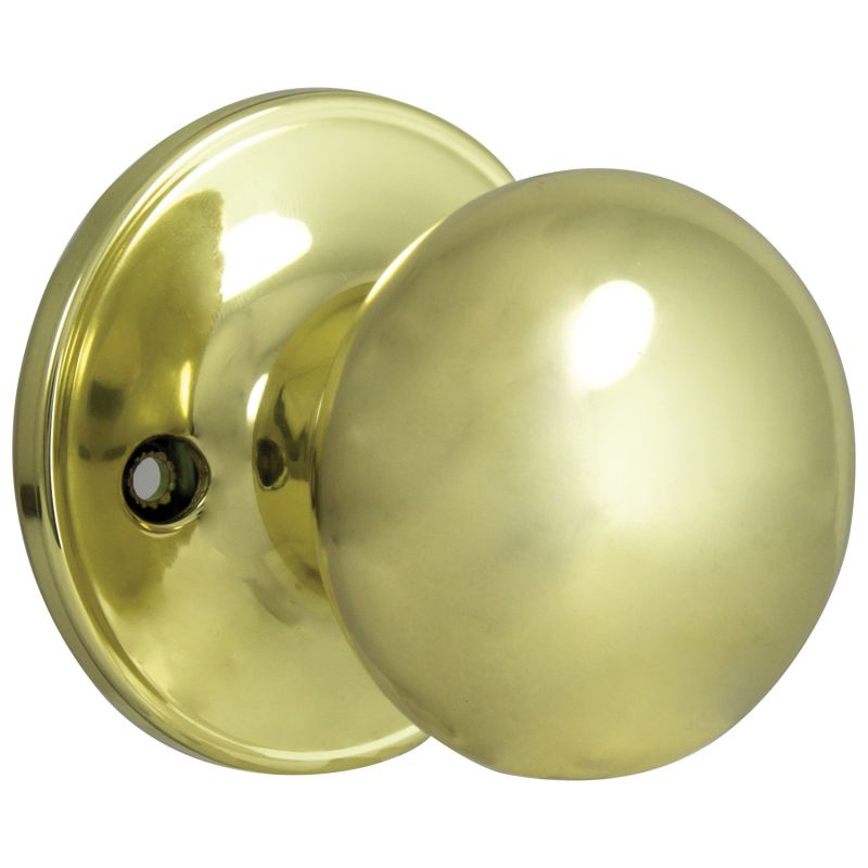 ProSource Dummy Knob, TF Design, 1-3/8 to 1-3/4 in Thick Door, Stainless Steel, 65.7 mm Rose/Base