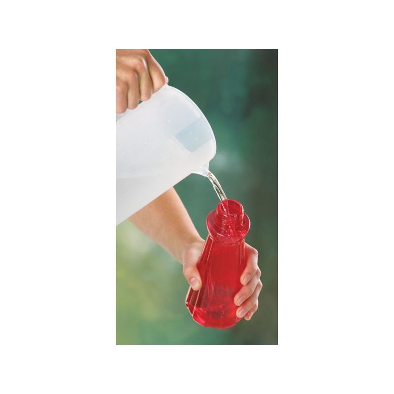 Stokes Select 38104 Bird Feeder, 25 oz, 4-Port/Perch, Plastic, Red, 9.97 in H Red