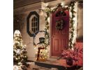 Alpine Let It Snow Snowman LED Lighted Decoration 8 In. W. X 42 In. H. X 24 In. L.