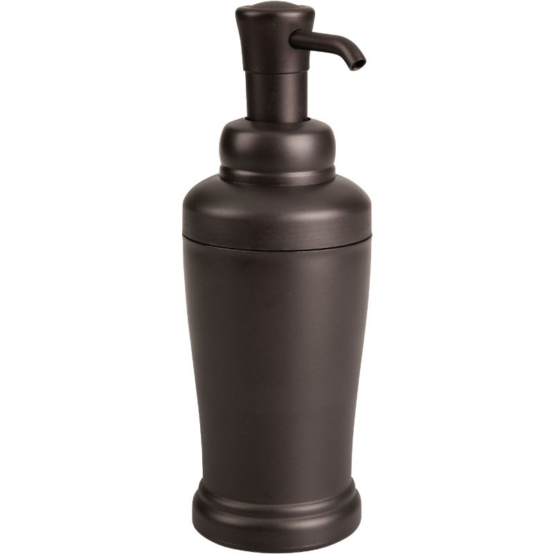iDesign Kent Soap Pump Dispenser 8.43 In. H. X 3.46 In. Dia., 12 Oz., Bronze