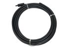 Prosource DC00001-25 Power Drain Snake, 1/4 in Dia Cable, 25 ft L Cable Black