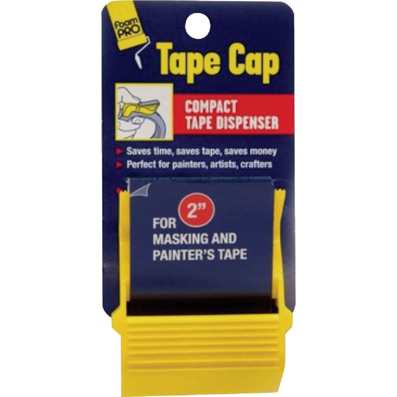 FoamPro Tape Cap Compact Masking Tape Dispenser