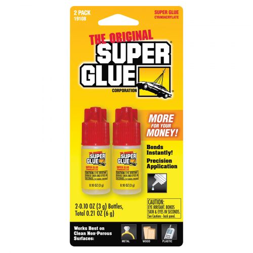 Buy Superglue Corp 11710072 Single-Use Super Glue, Liquid, Characteristic,  Clear/Transparent, 0.5 g, Tube Clear/Transparent