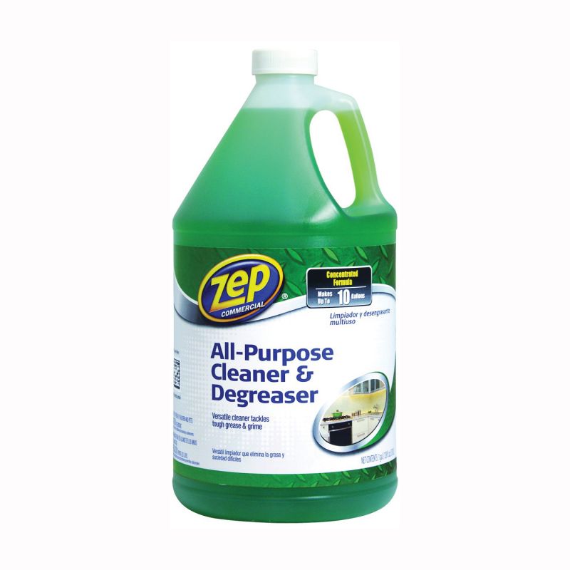 Zep ZU0567128 Cleaner and Degreaser, 1 gal Jug, Liquid, Pleasant Clear/Green