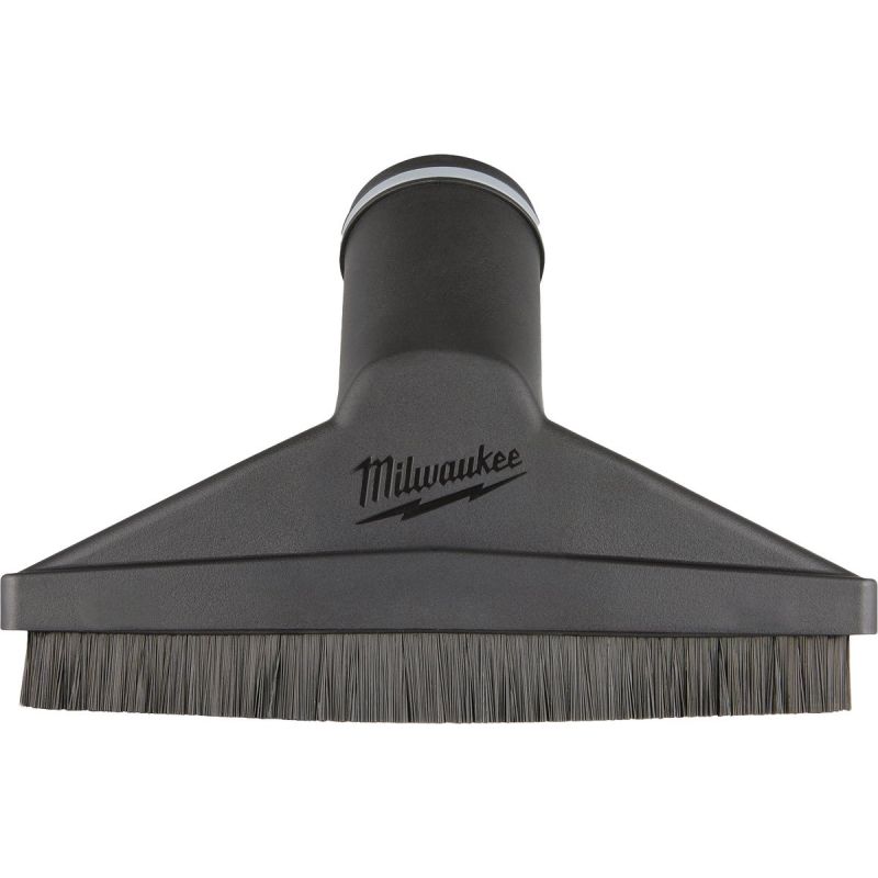 Milwaukee Floor Vacuum Nozzle with Brush 1-7/8 In. X 7-1/2 In., Black