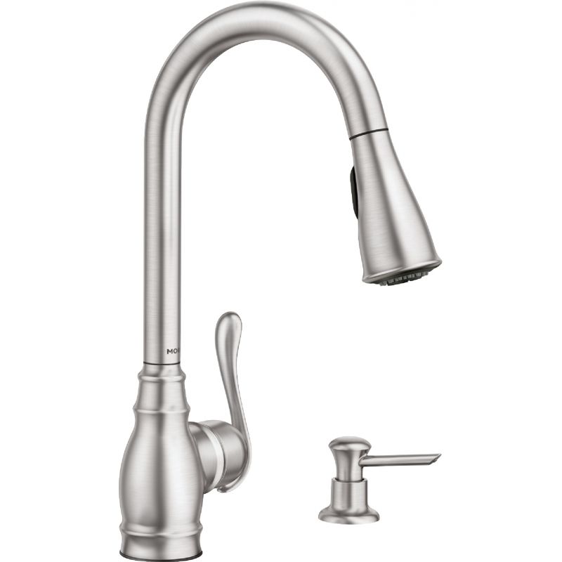 Moen Anabelle Single Handle Pull-Down Kitchen Faucet Traditional