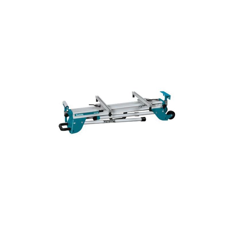 Makita WST06 FG Miter Saw Stand, 500 lb, 29-1/2 in W Stand, 45-1/2 in D Stand, 33-1/2 in H Stand, Aluminum, Teal Teal