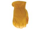 Boss B84081-M Driver Gloves, Men&#039;s, M, 7-1/8 to 8 in L, Keystone Thumb, Slip-On Cuff, Deerskin Leather, Gold M, Gold