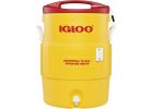 Igloo Industrial Water Jug With Cup Dispenser Bracket 10 Gal., Yellow