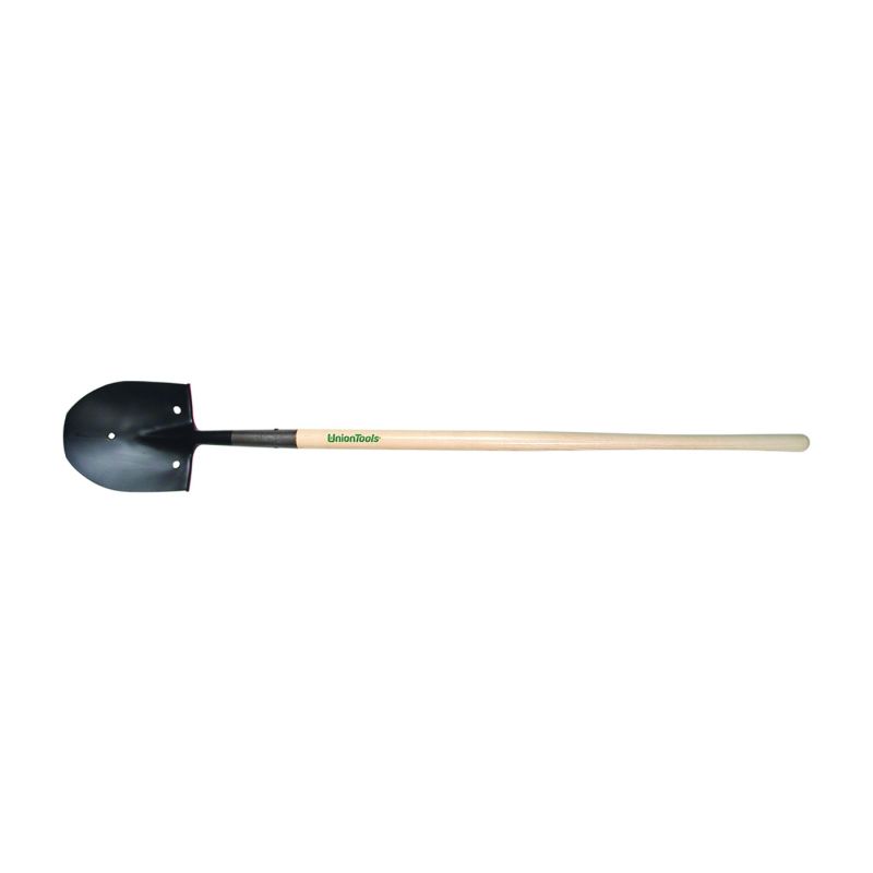 Razor-Back 40105 Rice Shovel, 8-7/8 in W Blade, Steel Blade, Hardwood Handle, Long Handle, 48 in L Handle 11 In