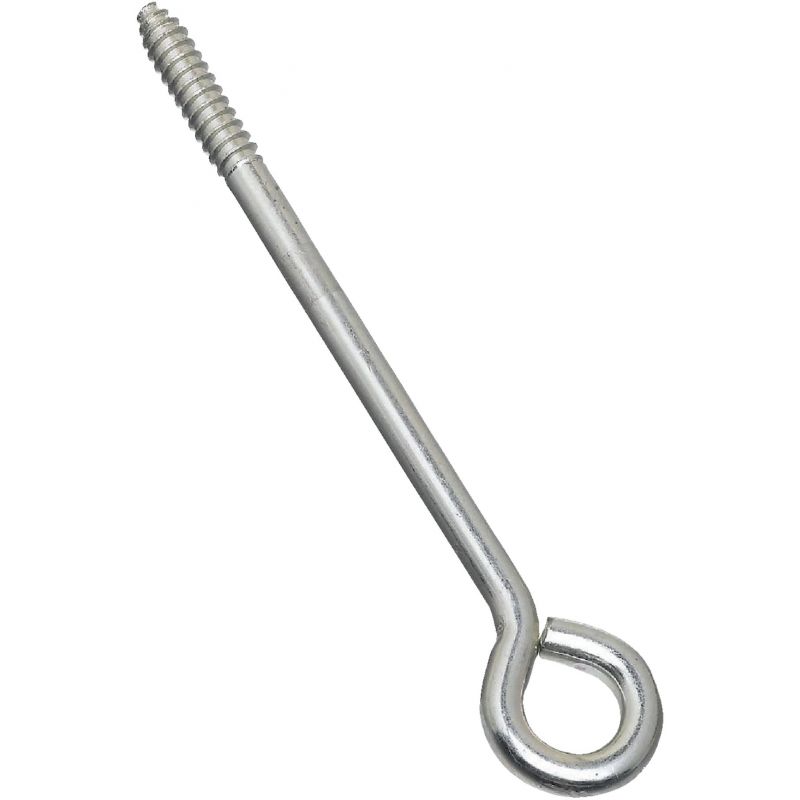 National Steel With Zinc Finish Lag Screw Eye (Pack of 10)