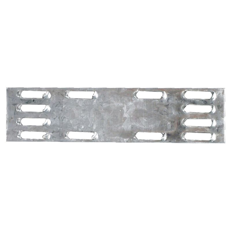 Simpson Strong-Tie MP Series MP14 Mending Plate, 4 in L, 1 in W, 20 ga, Steel, Galvanized