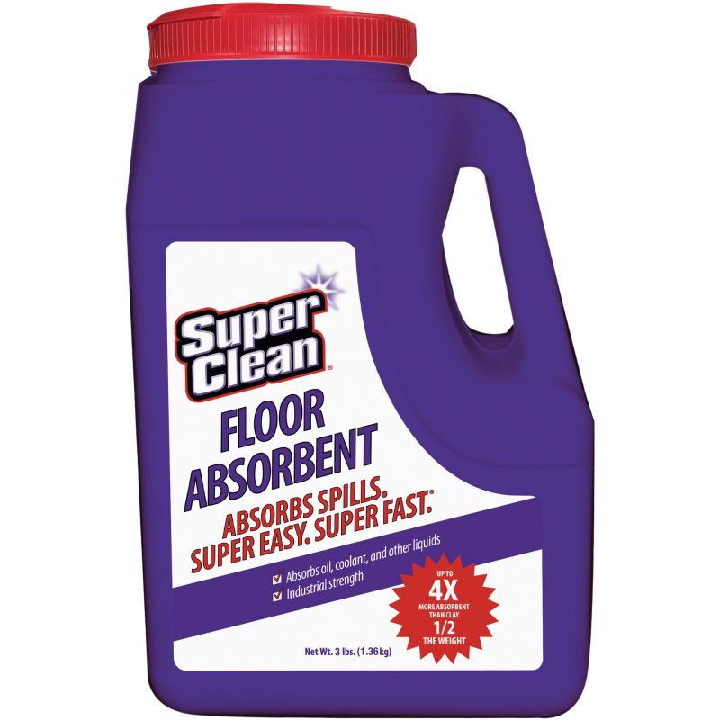 Super Clean Oil Absorbent 3 Lb.