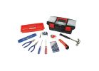 Vulcan 10557 Tool Set, 23-Piece, Tool box: Plastic, Tool box: Black and Red Tool Box