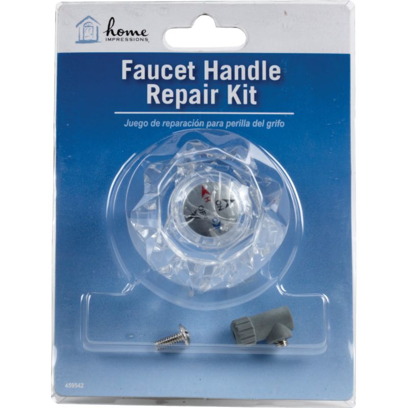 Home Impressions Single Acrylic Faucet Handle Repair Kit