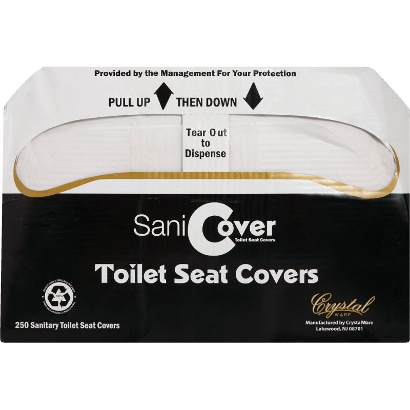 Crystal Ware SaniCover Toilet Seat Cover