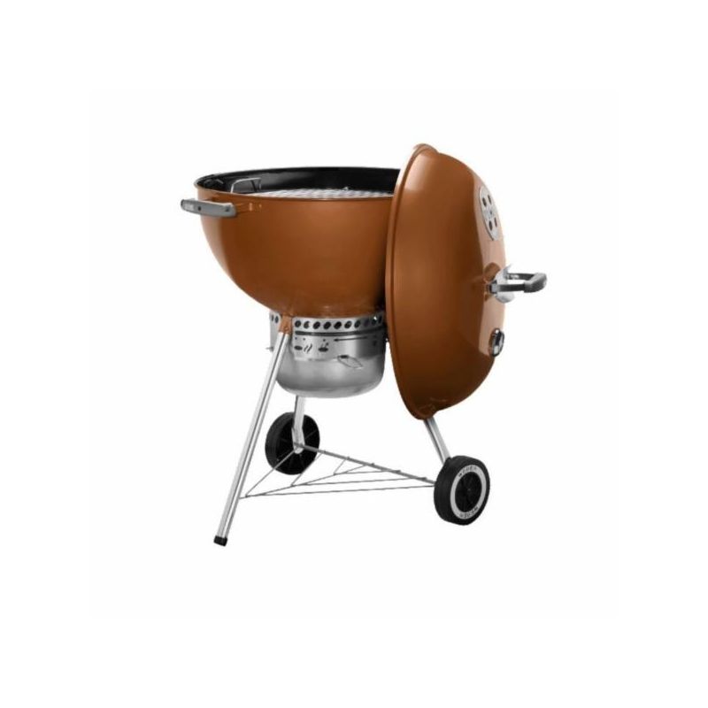 Weber Original Kettle 14402001 Charcoal Grill, 363 sq-in Primary Cooking Surface, Copper, Smoker Included: No Copper