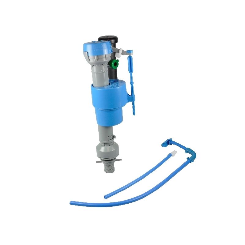 Danco HC660C Toilet Fill Valve with Cleaning Tube, Plastic Body Blue