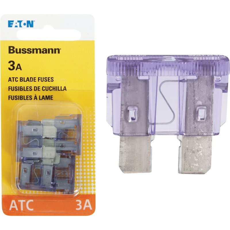 Bussmann ATC Blade Automotive Fuse Violet, 3A