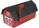 Flambeau T3 Barn Post Mount Mailbox Extra Large, Red