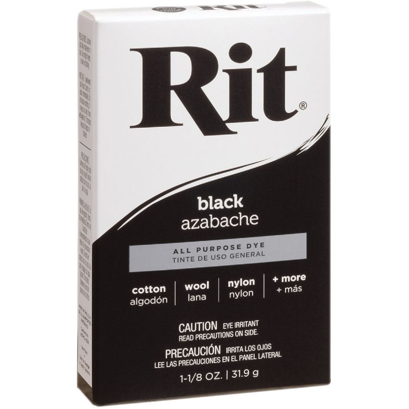 Rit Tint &amp; Powder Dye Black, 1.125 Oz.