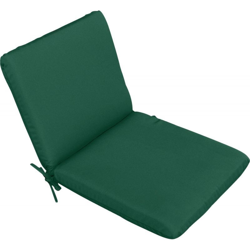 Casual Cushion High Back Chair Cushion Green