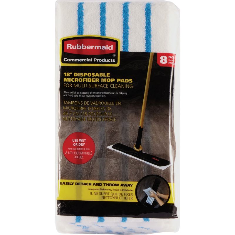 Rubbermaid Commercial Disposable Mop Pad Refills