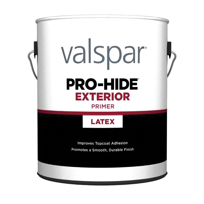 Valspar PRO-HIDE 91314 Series 07 Exterior Primer, White, 1 gal, Metal Pail White