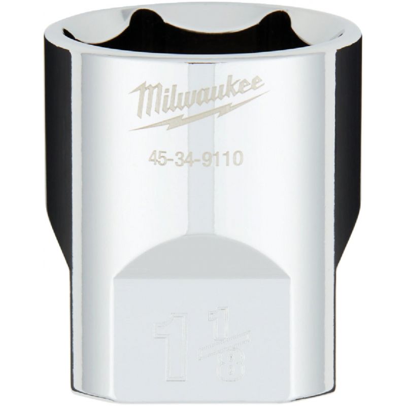 Milwaukee 1/2 In. Drive Socket w/FOUR FLAT Sides
