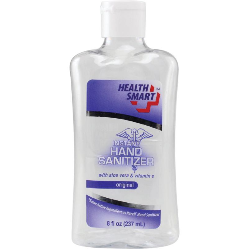 Health Smart Hand Sanitizer with Flip Top Cap 8 Oz. (Pack of 24)