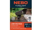 Nebo LED Landscape Flood Light Espressso