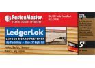 FastenMaster LedgerLok Deck Screw 0.305 In. X 5 In., Gray, 5/16 Hex