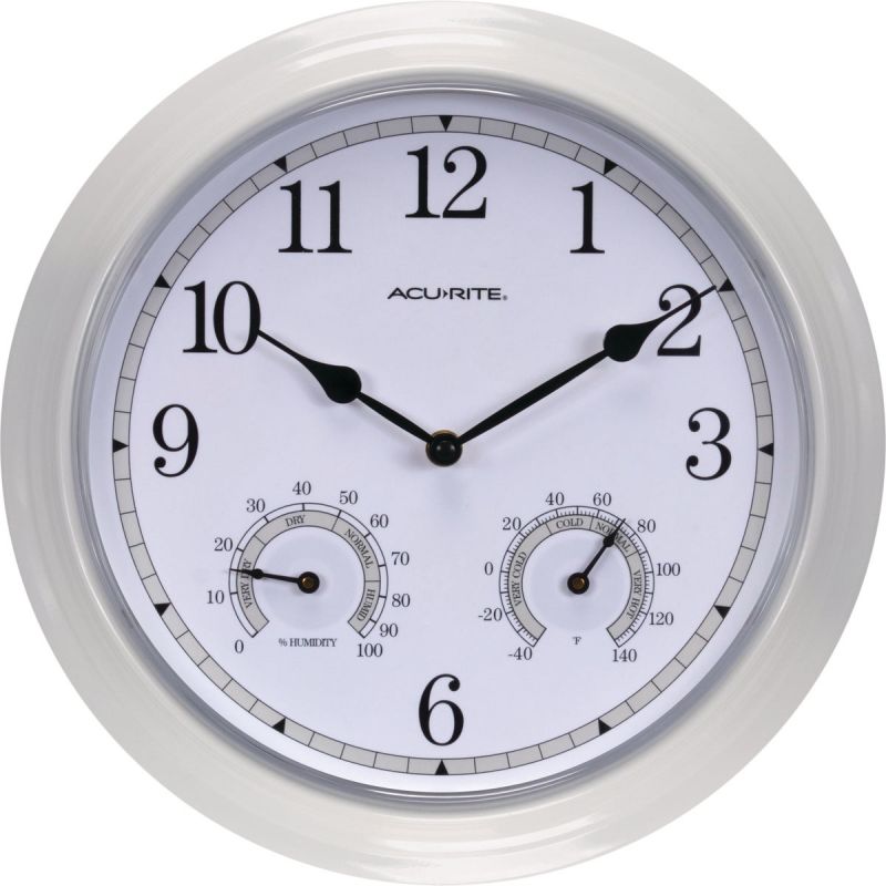 Acurite Wall Clock/Thermometer/Hygrometer