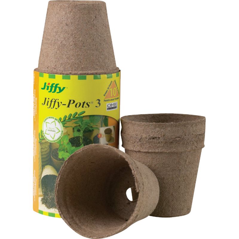 Jiffy Peat Pot 3 In. W.