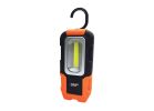 PowerZone COB Portable LED Work Light, 180 Lumens, 3 W Black/Orange