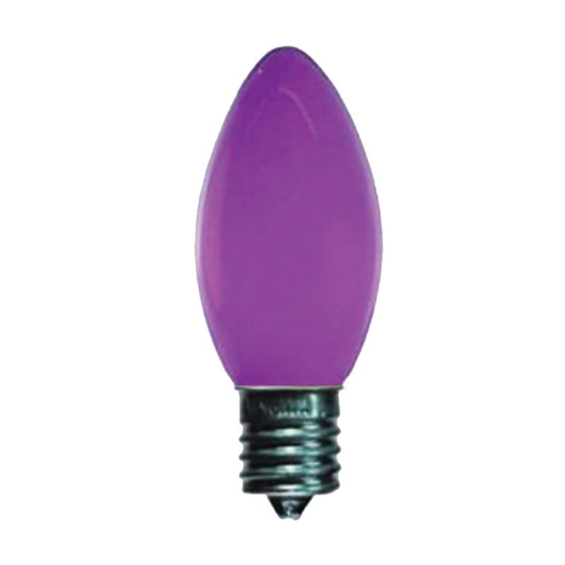 Hometown Holidays 16289 Replacement Bulb, C7 Lamp, Purple Light