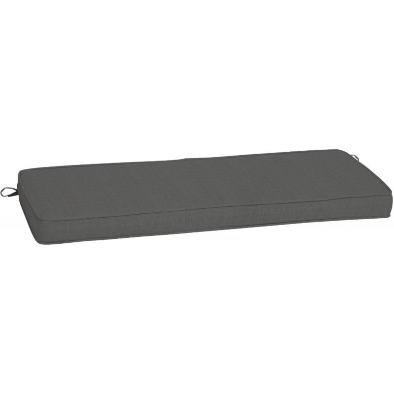 Arden Selections ProFoam Bench Cushion Slate Gray (Pack of 3)