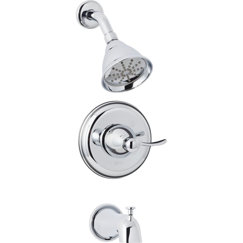 Home Impressions Single Handle Traditional Style Pressure Balance Tub &amp; Shower Faucet