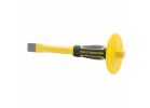 STANLEY FMHT16494 Cold Chisel with Guard, 1 in Tip, 12 in OAL, Steel Blade 1.33 In