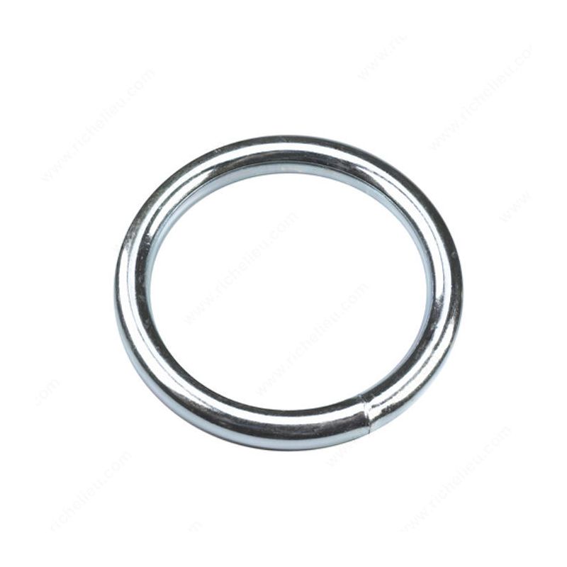 Onward 3153XBC Ring, 300 lb Working Load, 1-1/2 in Dia Ring, 0.233 in Dia Wire, Steel, Zinc