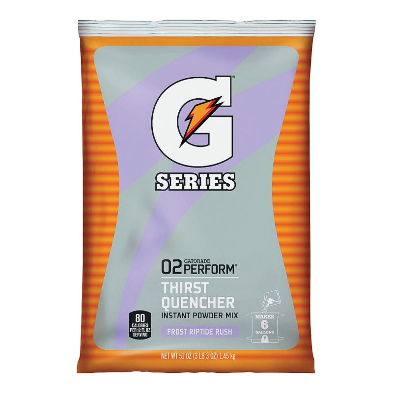 Gatorade 33672 Thirst Quencher Instant Powder Sports Drink Mix, Powder, Riptide Rush Flavor, 51 oz Pack