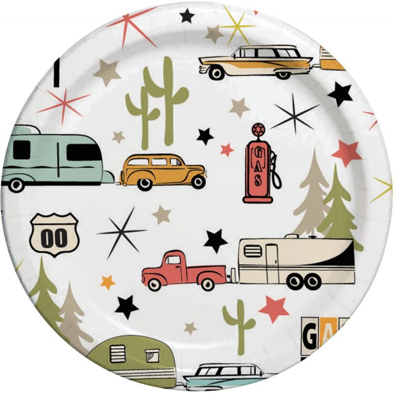Camp Casual Eco-Friendly Paper Plate