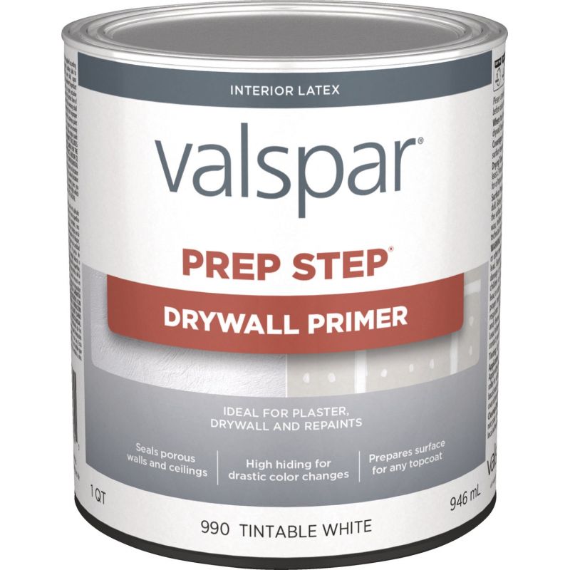 Valspar Prep-Step Drywall Primer White, 1 Qt.