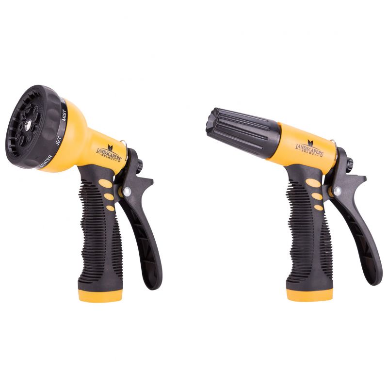 Landscapers Select GN43451+GN1945 Spray Nozzle Set, Female, Plastic, Yellow Yellow
