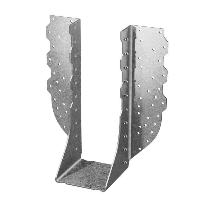 Simpson Strong-Tie HGUS HGUS412 Joist Hanger, 10-7/16 in H, 4 in D, 3-5/8 in W, 4 x 12 in, Steel, Galvanized 4 X 12 In