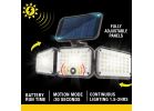 Bell+Howell Bionic 8523 Solar Flood Light with Motion Sensor, 120 -Lamp, Integrated LED Lamp, Daylight Light, 500