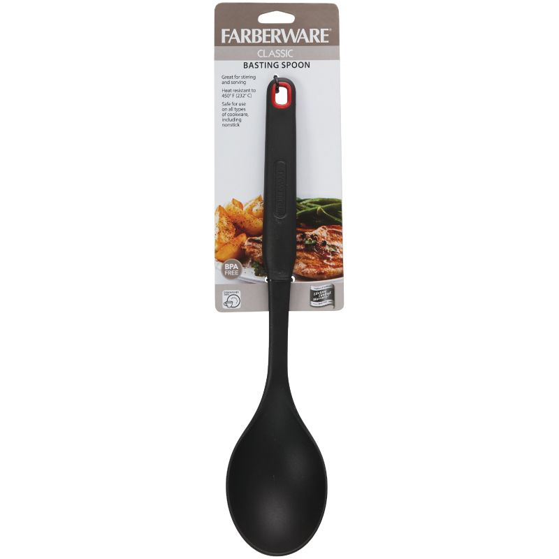 Kitchenaid Heat Resistant Nylon Basting Spoon in Black 